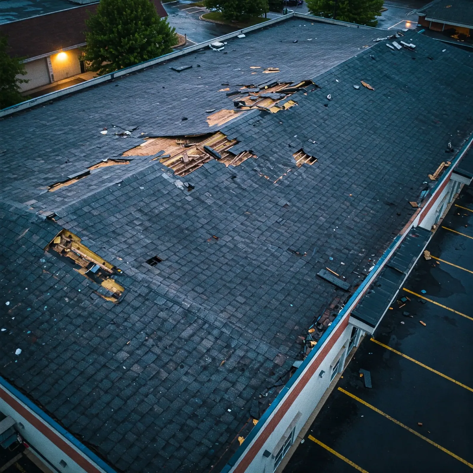 Fire and Smoke Damage Roof Repair in Bellingham, WA