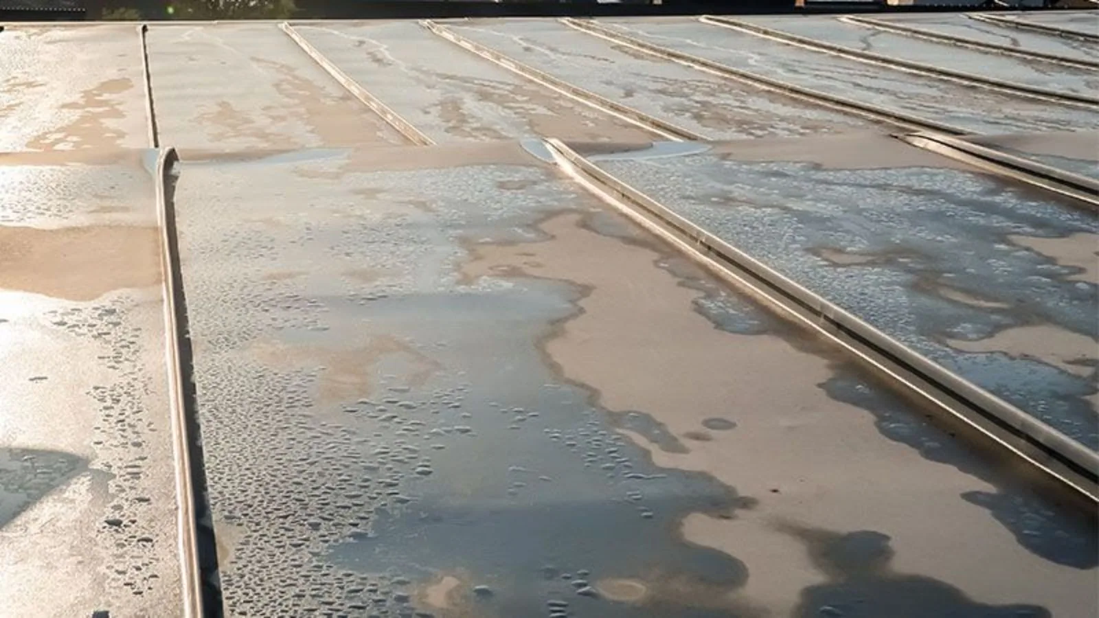 Ponding water