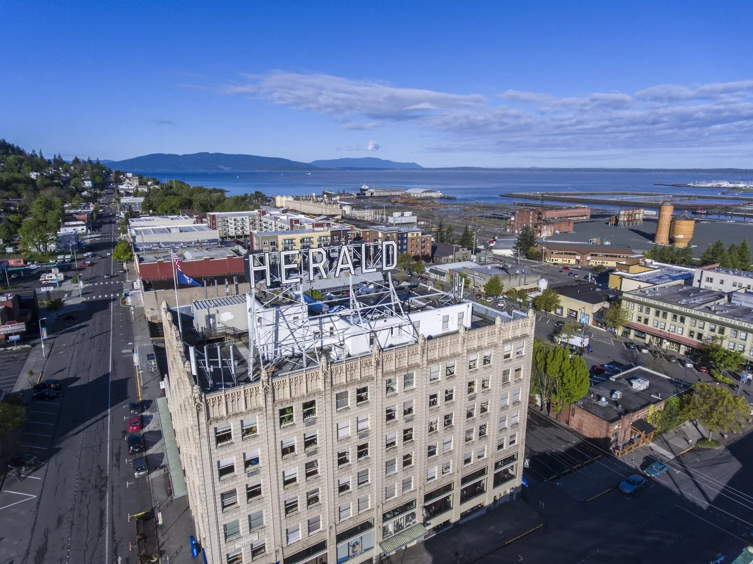 Commercial Roofing on the Marine Drive and Squalicum Waterfront, Bellingham, WA
