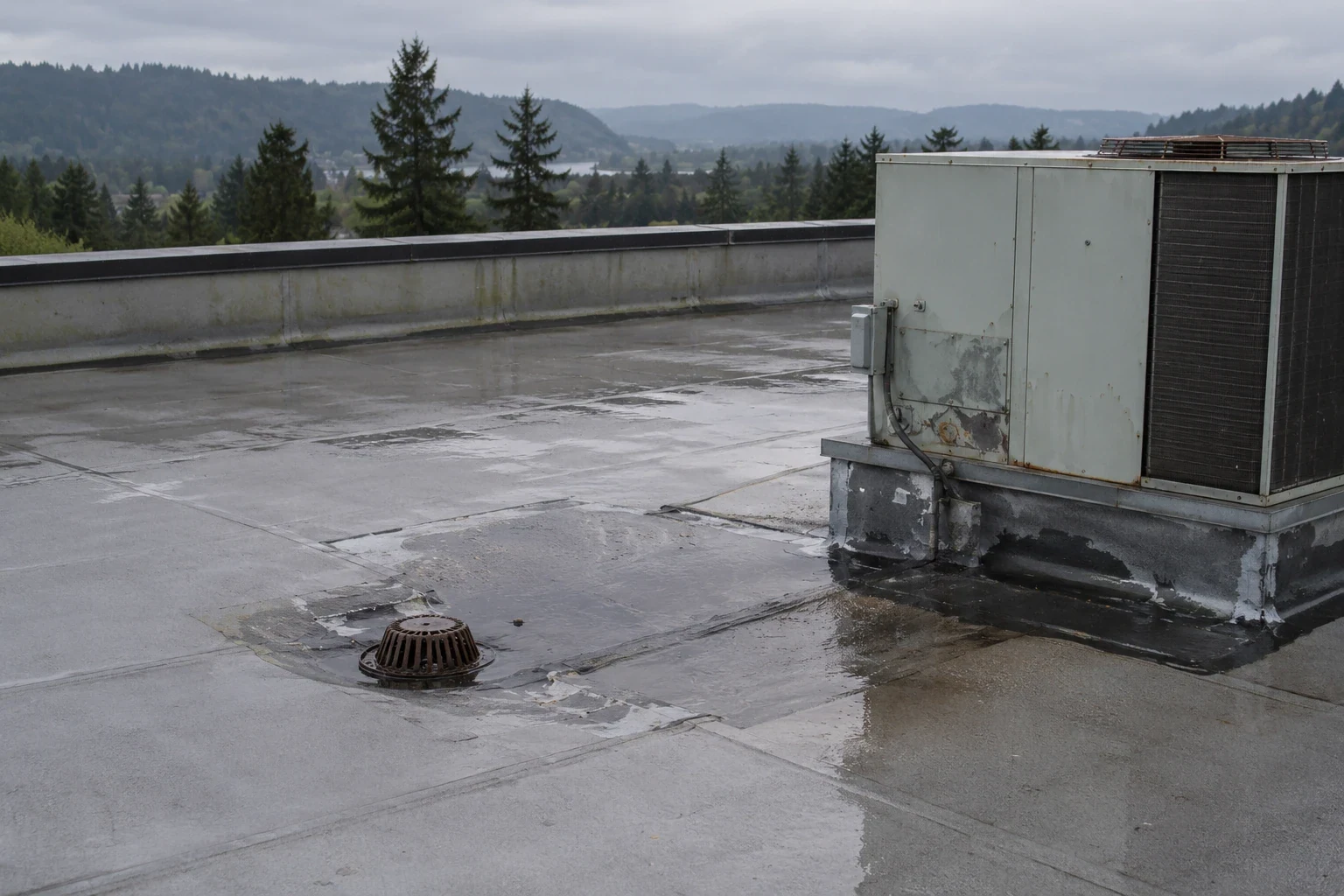 Commercial Roof Leak Repair in Bellingham, WA
